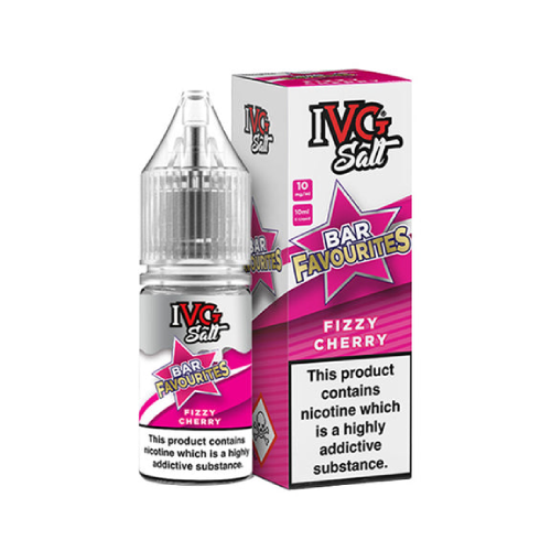 Product Image of Fizzy Cherry Nic Salt E-Liquid by IVG Bar Salt Favourites