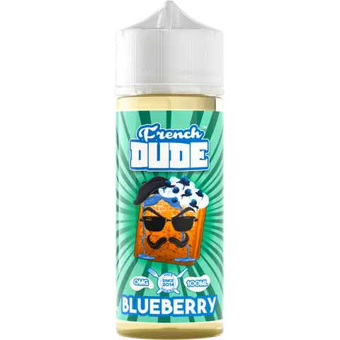 Product Image of Blueberry Shortfill E-liquid by Vape Juice French Dude 100ml