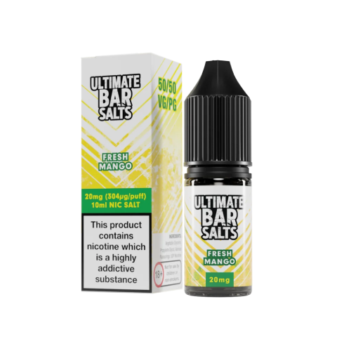 Product Image of Fresh Mango Nic Salt E-Liquid by Ultimate Bar Salts 10ml