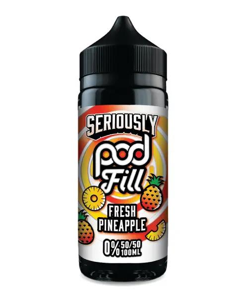 Product Image of Fresh Pineapple Shortfill E-liquid by Seriously Pod Fill 100ml