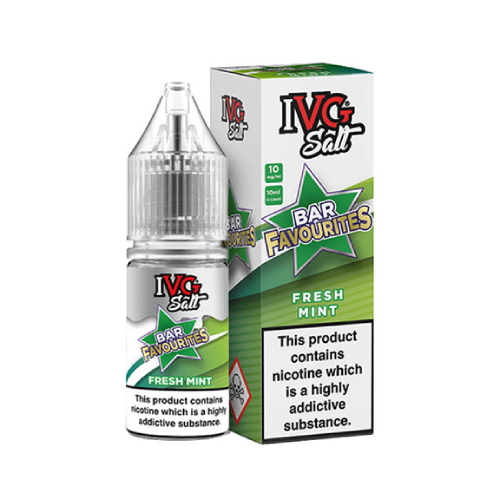 Product Image of Fresh Mint Nic Salt E-Liquid by IVG Bar Salt Favourites