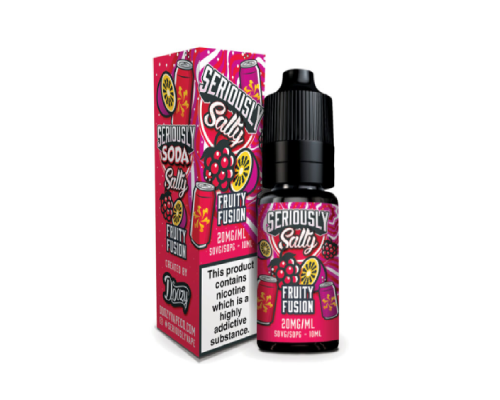 Product Image of Fruity Fusion Nic Salt E-Liquid by Doozy Seriously Soda 10ml