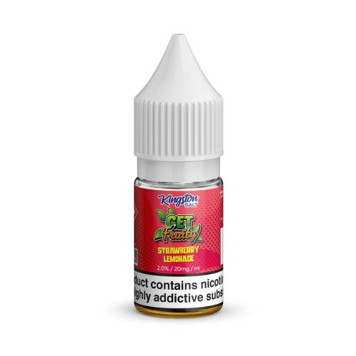 Product Image of Strawberry Lemonade Nic Salt E-liquid by Kingston Get Fruity Salt 10ml