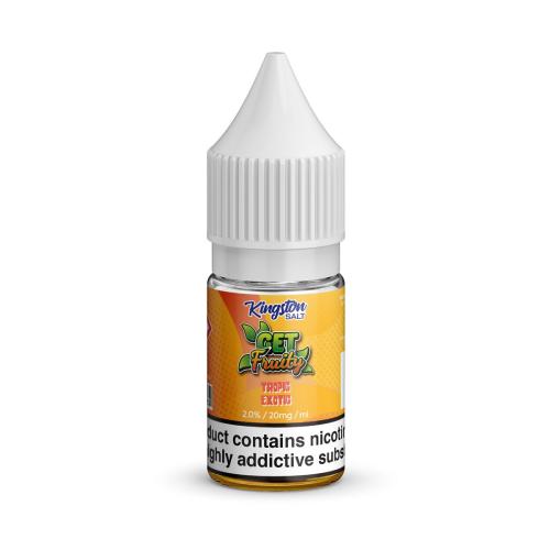 Product Image of Tropic Exotic Nic Salt E-liquid by Kingston Get Fruity Salt 10ml