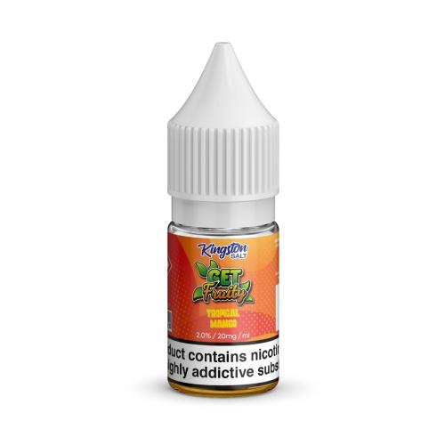 Product Image of Tropical Mango Nic Salt E-liquid by Kingston Get Fruity Salt 10ml