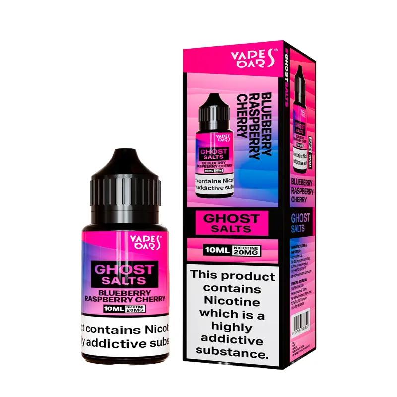 Product Image of Blueberry Raspberry Cherry Nic Salt E-liquid by Vapes Bar Ghost Salts 10ml