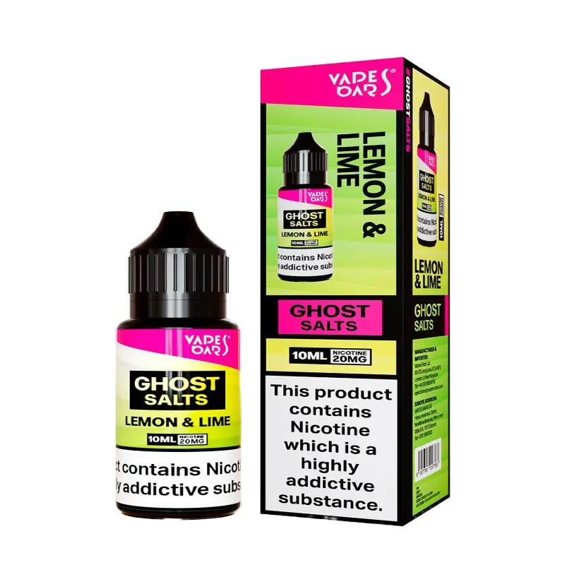 Product Image of Lemon & Lime Nic Salt E-liquid by Vapes Bar Ghost Salts 10ml