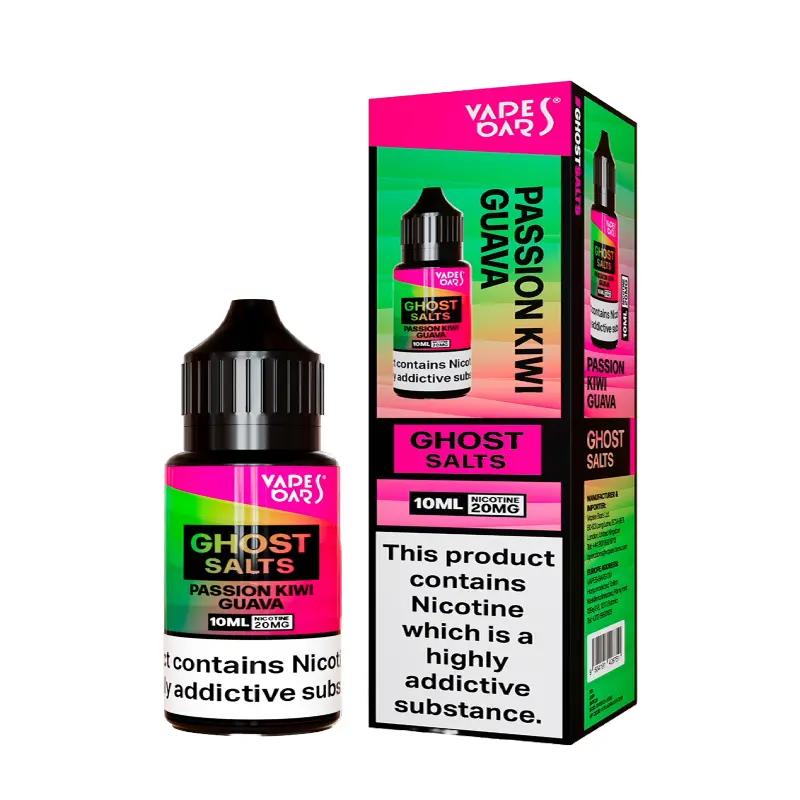 Product Image of Passion Kiwi Guava Nic Salt E-liquid by Vapes Bar Ghost Salts 10ml