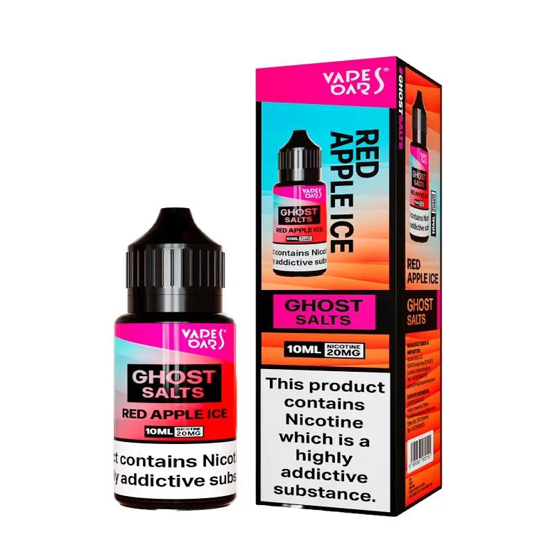 Product Image of Red Apple Ice Nic Salt E-liquid by Vapes Bar Ghost Salts 10ml