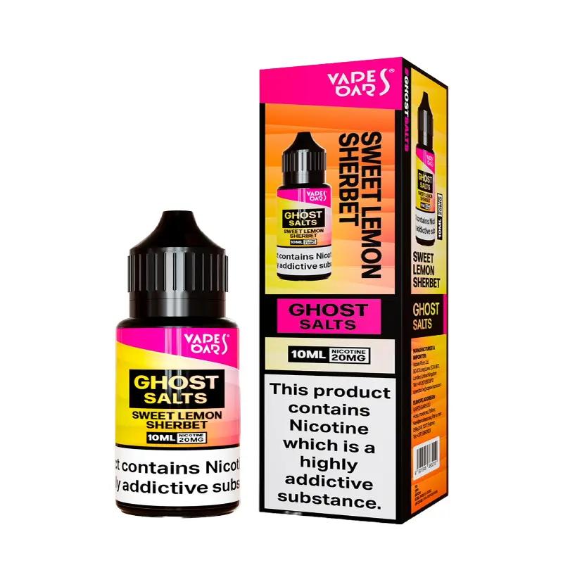 Product Image of Sweet Lemon Sherbet Nic Salt E-liquid by Vapes Bar Ghost Salts 10ml