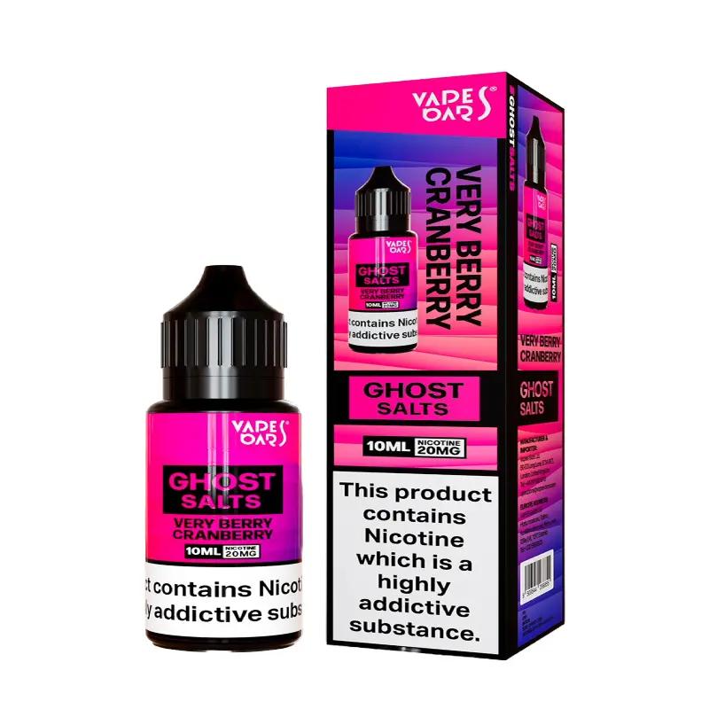 Product Image of Very Berry Cranberry Nic Salt E-liquid by Vapes Bar Ghost Salts 10ml