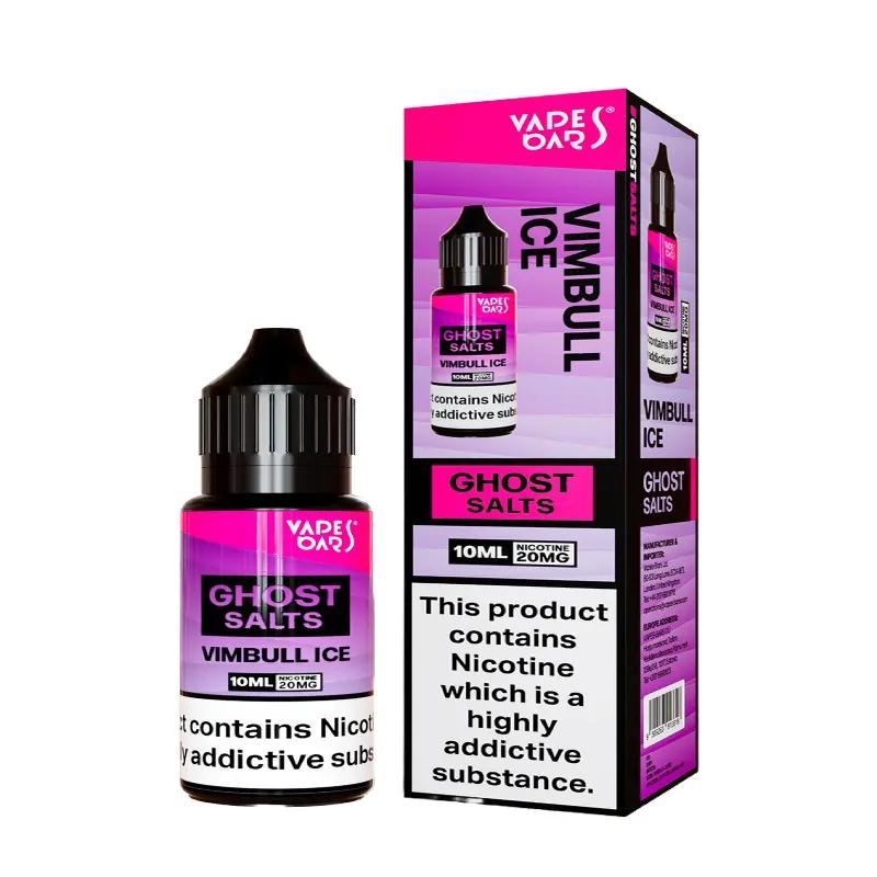 Product Image of Vimbull Ice Nic Salt E-liquid by Vapes Bar Ghost Salts 10ml