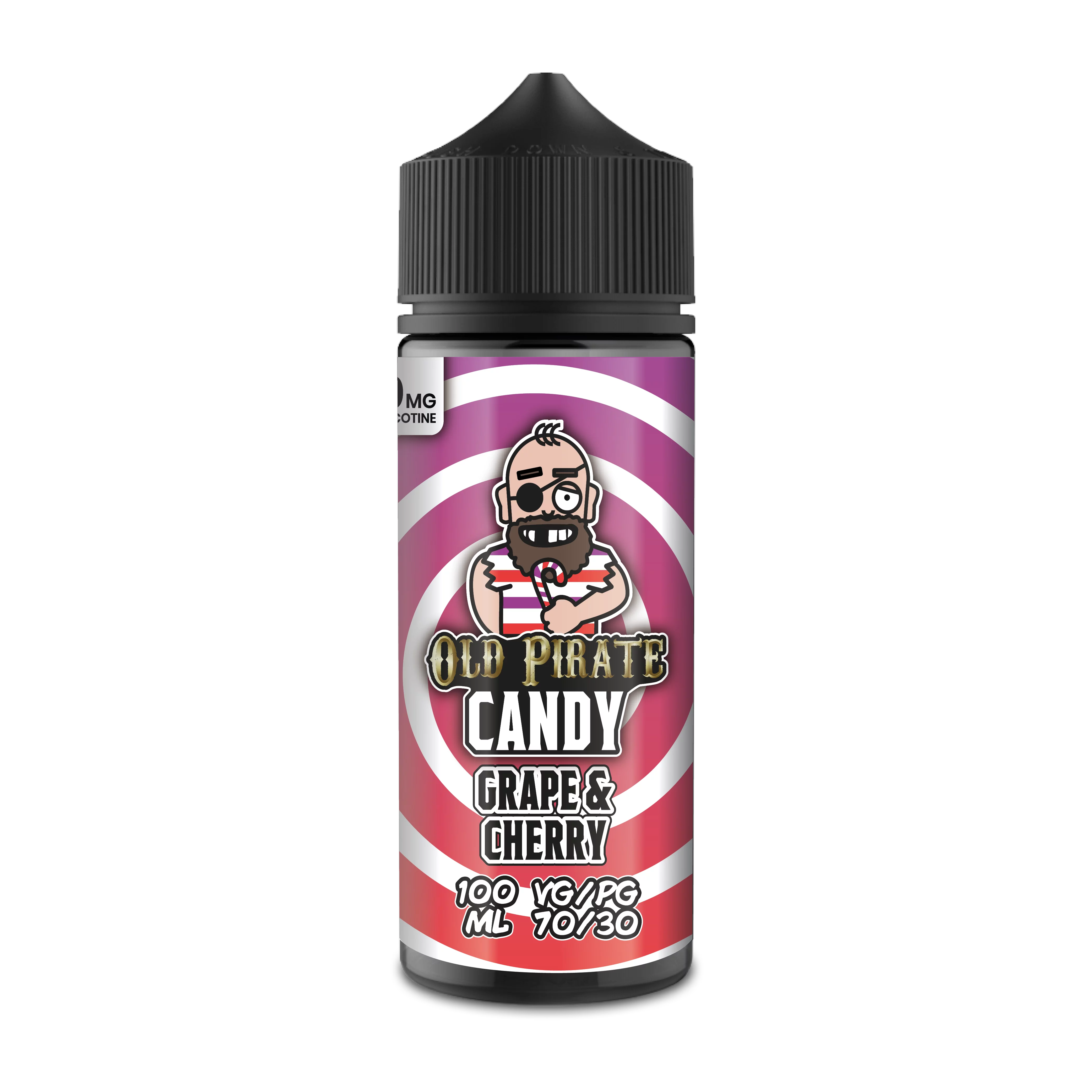 Product Image of Old Pirate E Liquid Candy - Grape & Cherry - 100ml