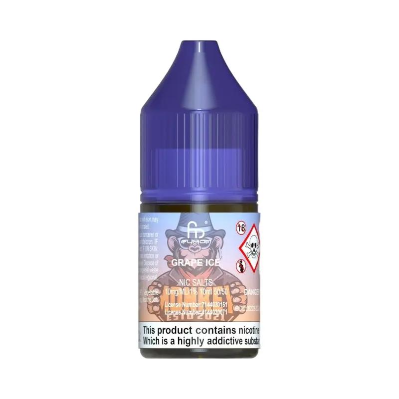 Product Image of Grape Ice Nic Salt E-Liquid R and M Tornado Salts By Fumot 10ml