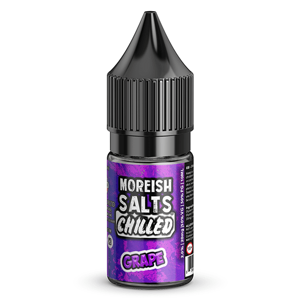 Product Image of Chilled Grape Nic Salt E-liquid by Moreish Puff 10ml