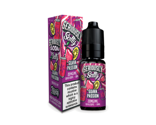 Product Image of Guava Passion Nic Salt E-Liquid by Doozy Seriously Soda 10ml