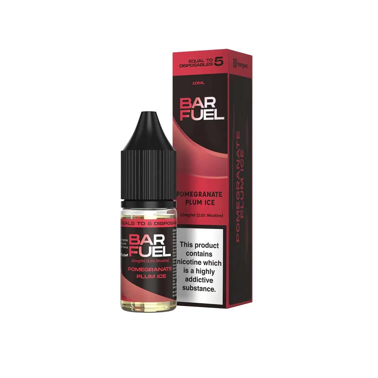 Product Image of Pomegranate Plum Ice Nic Salt E-Liquid by Hangsen Bar Fuel 10ml