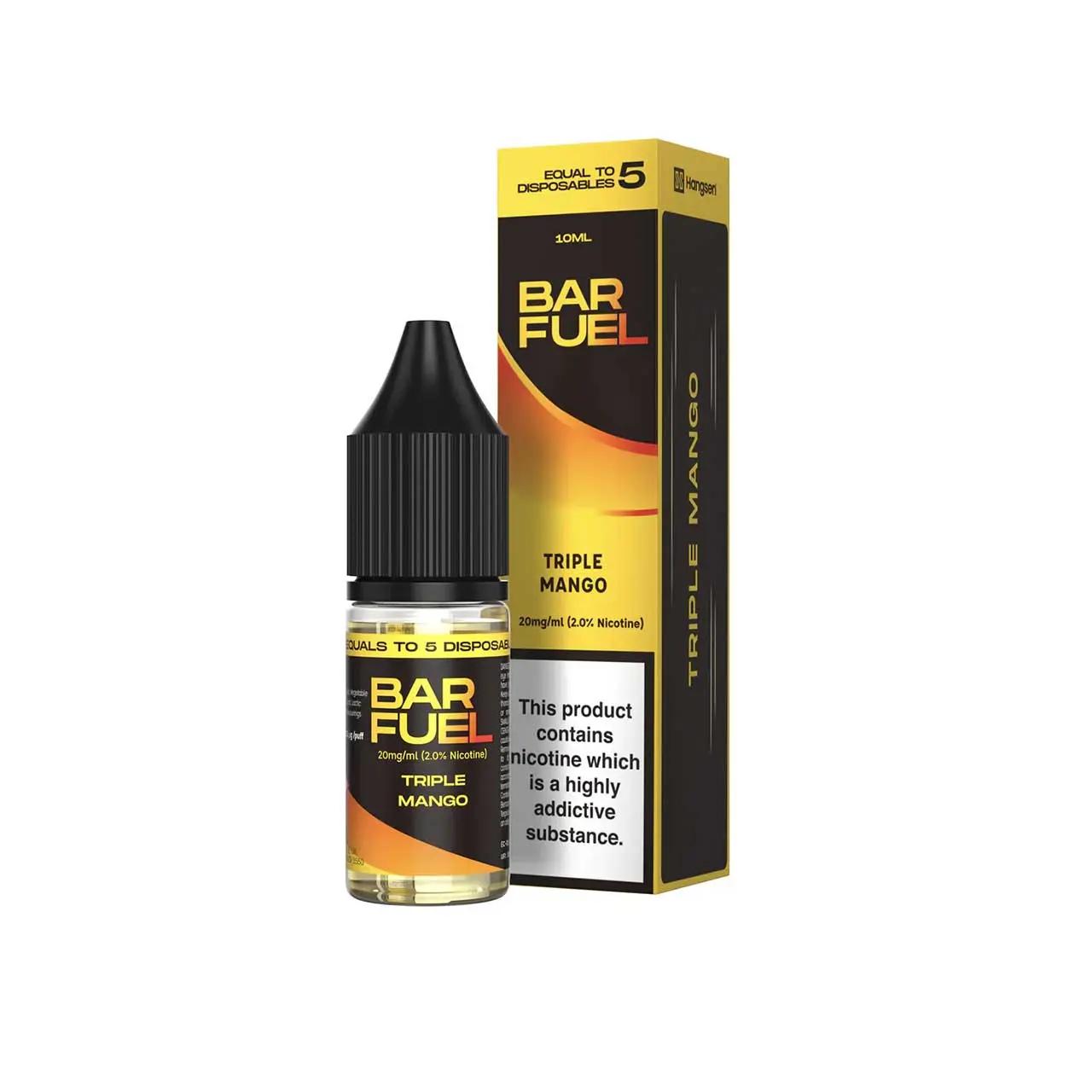 Product Image of Bar Fuel Nic Salt By Hangsen - Triple Mango - 10ml