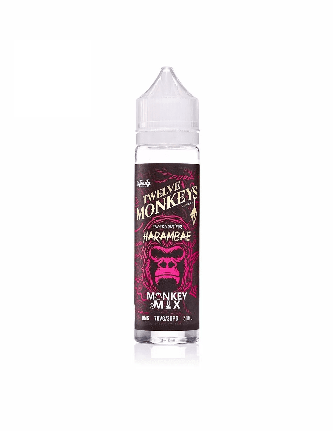 Product Image of Twelve Monkeys E Liquid - Harambae - 50ml-(Expired 02/2024)