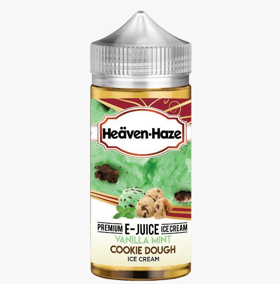 Product Image of Heaven Haze E Liquid - Vanilla Mint Cookie Dough Ice Cream - 100ml