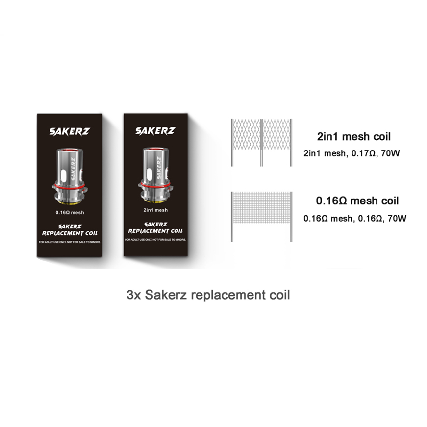 Product Image of HorizonTech Sakers Coils