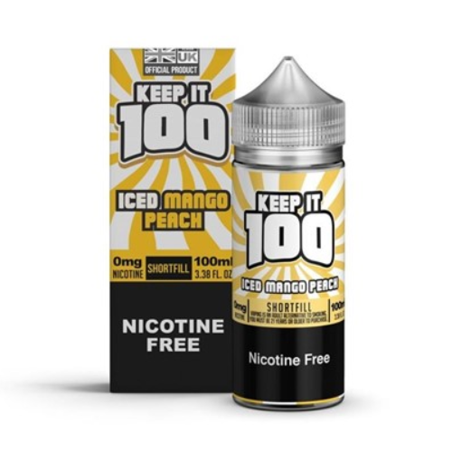 Product Image of Keep It 100 E Liquid - Iced Mango Peach - 100ml