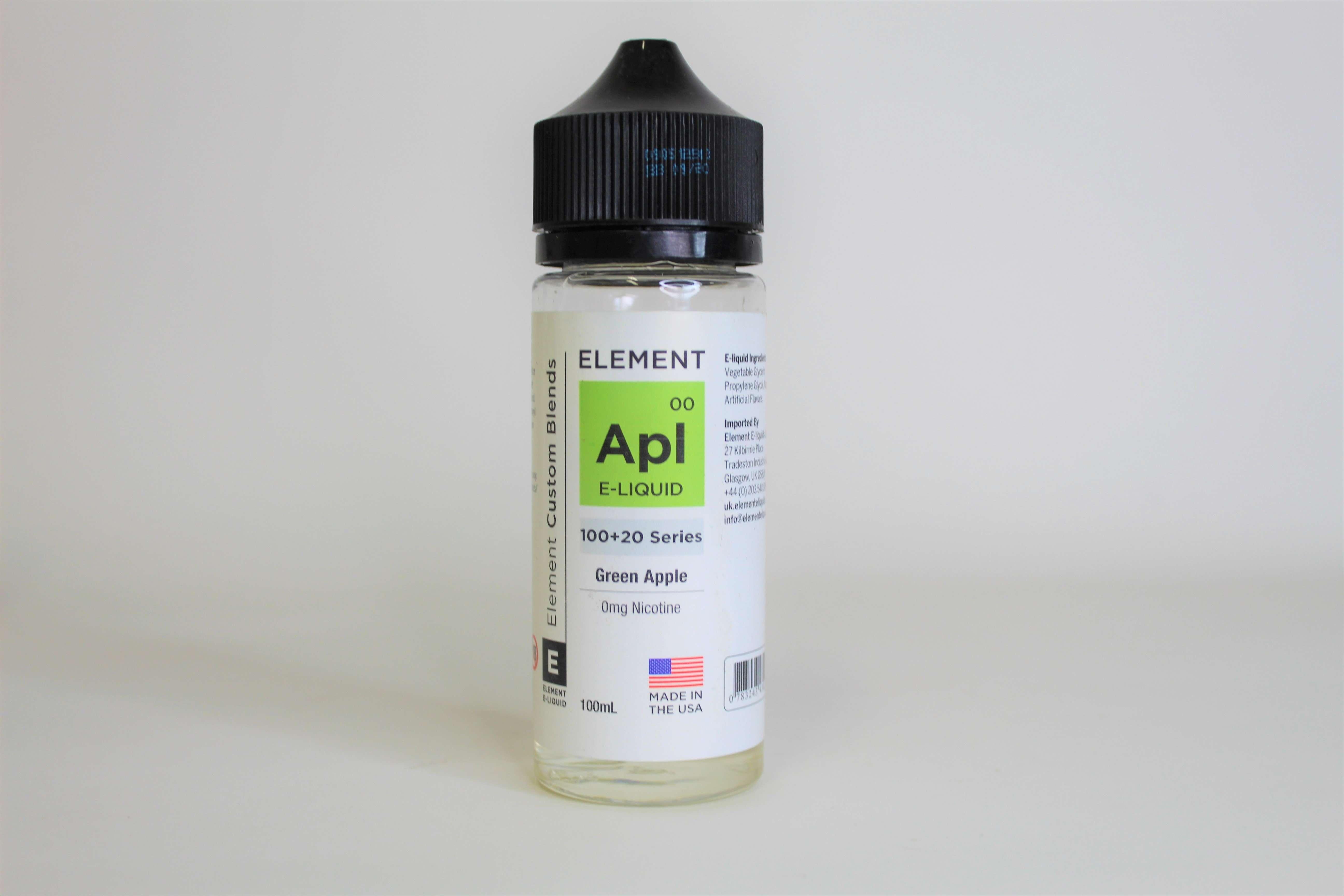 Product Image of Element E Liquid - Green Apple - 100ml