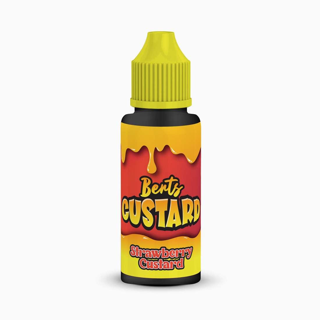 Product Image of Berts Custard E Liquid - Strawberry Custard - 100ml