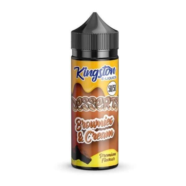 Product Image of Kingston Desserts 50/50 - Brownies & Cream - 100ml