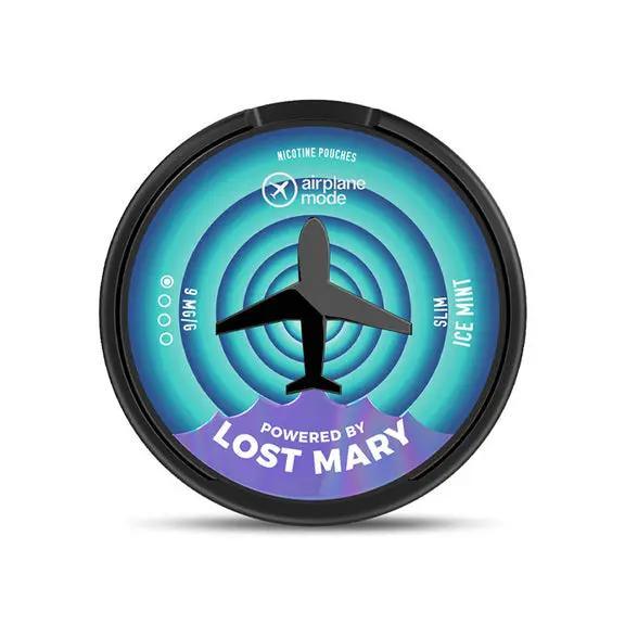 Product Image of Ice Mint Airplane Mode Nicotine Pouches by Lost Mary