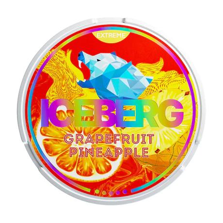 Product Image of Grapefruit Pineapple Extra Strong Nicotine Pouches by Ice Berg 120mg/g