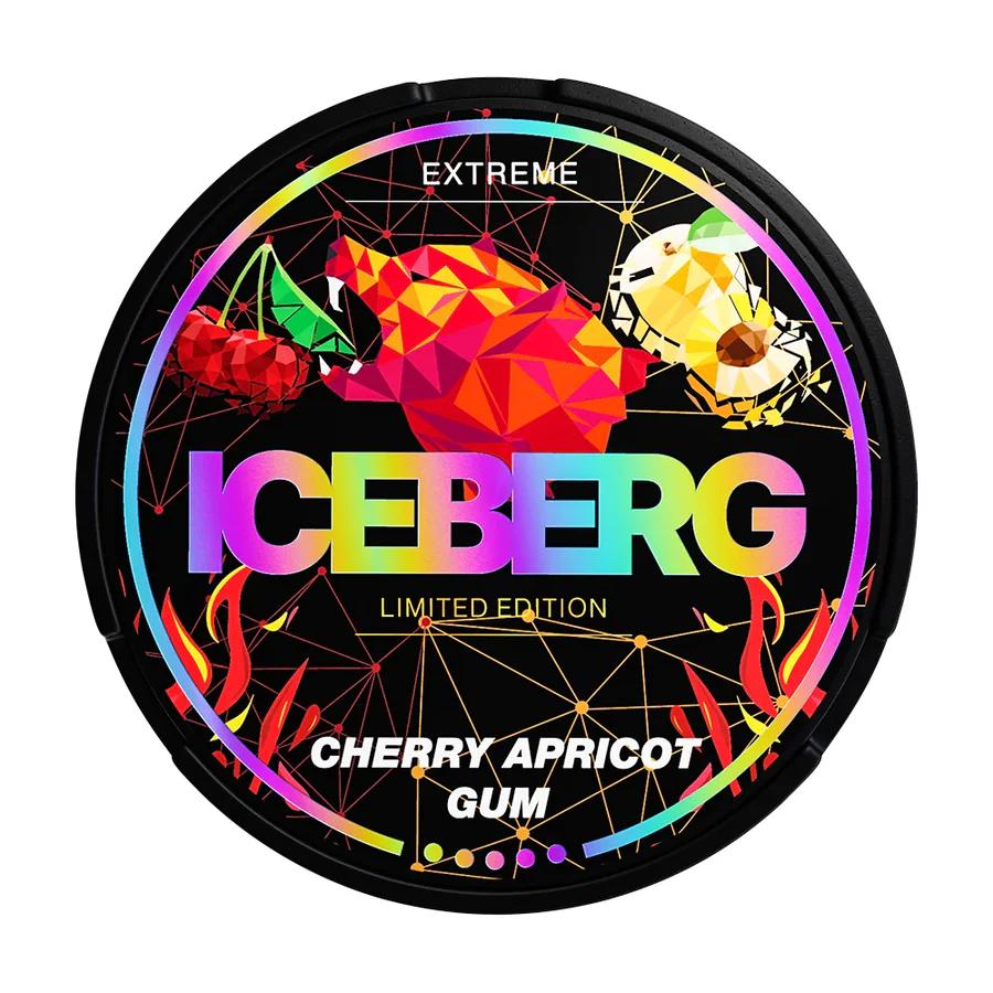 Product Image of Cherry Apricot Gum Limited Edition Nicotine Pouches by Ice Berg 150mg/g