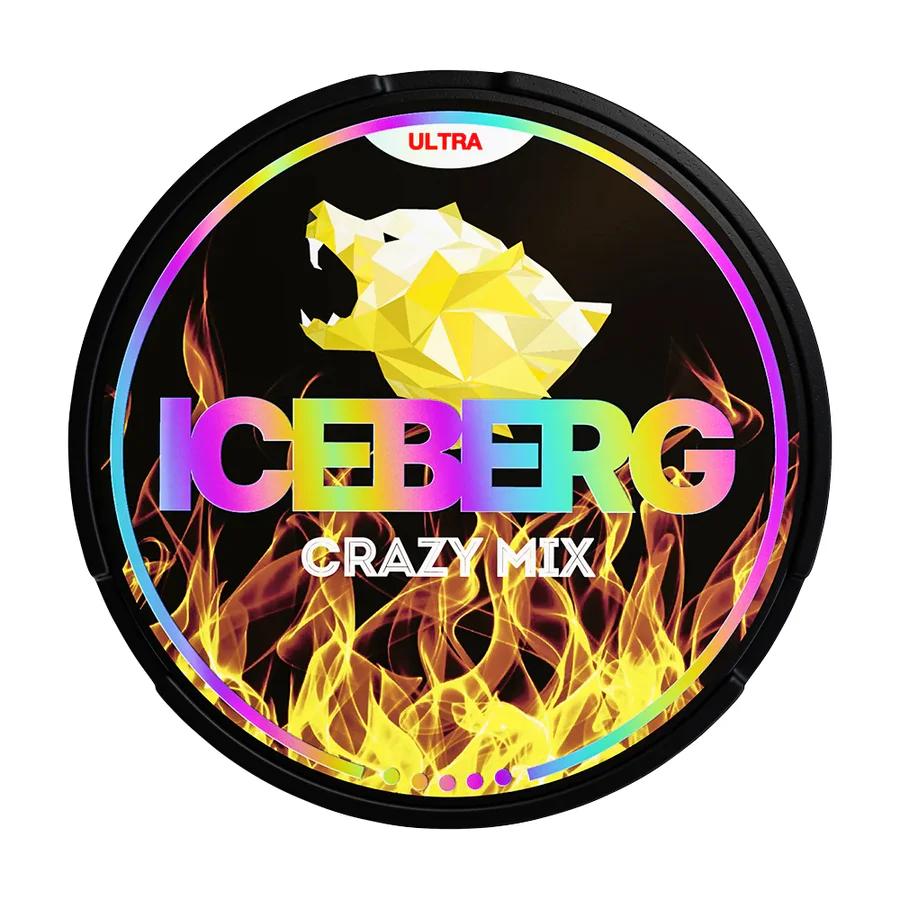 Product Image of Crazy Mix Ultra Nicotine Pouches by Ice Berg 150mg/g