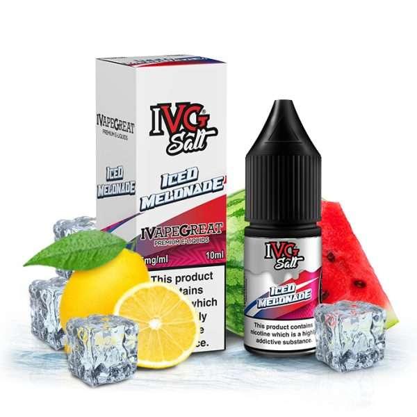 Product Image of Iced Melonade Nic Salt E-Liquid By IVG 10ml