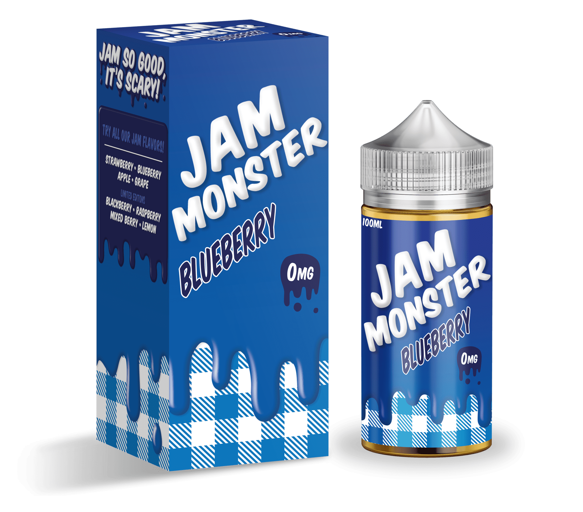 Product Image of Jam Monster E Liquid - Blueberry - 100ml