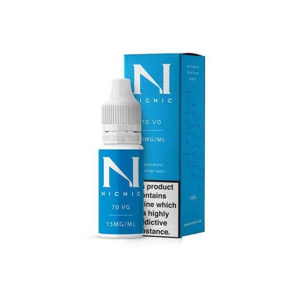 Product Image of Nic Nic Nicotine Shots - 15mg/ml - 70VG/30PG