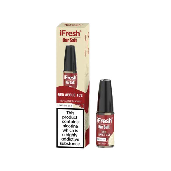 Product Image of Red Apple Ice Nic Salt E-Liquid by iFresh 10ml