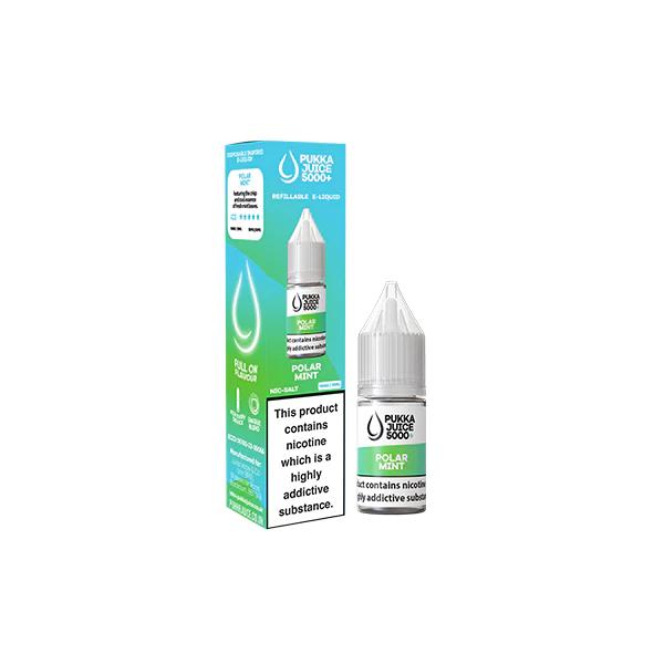 Product Image of Polar Mint Nic Salt E-Liquid by Pukka Juice 5000 10ml