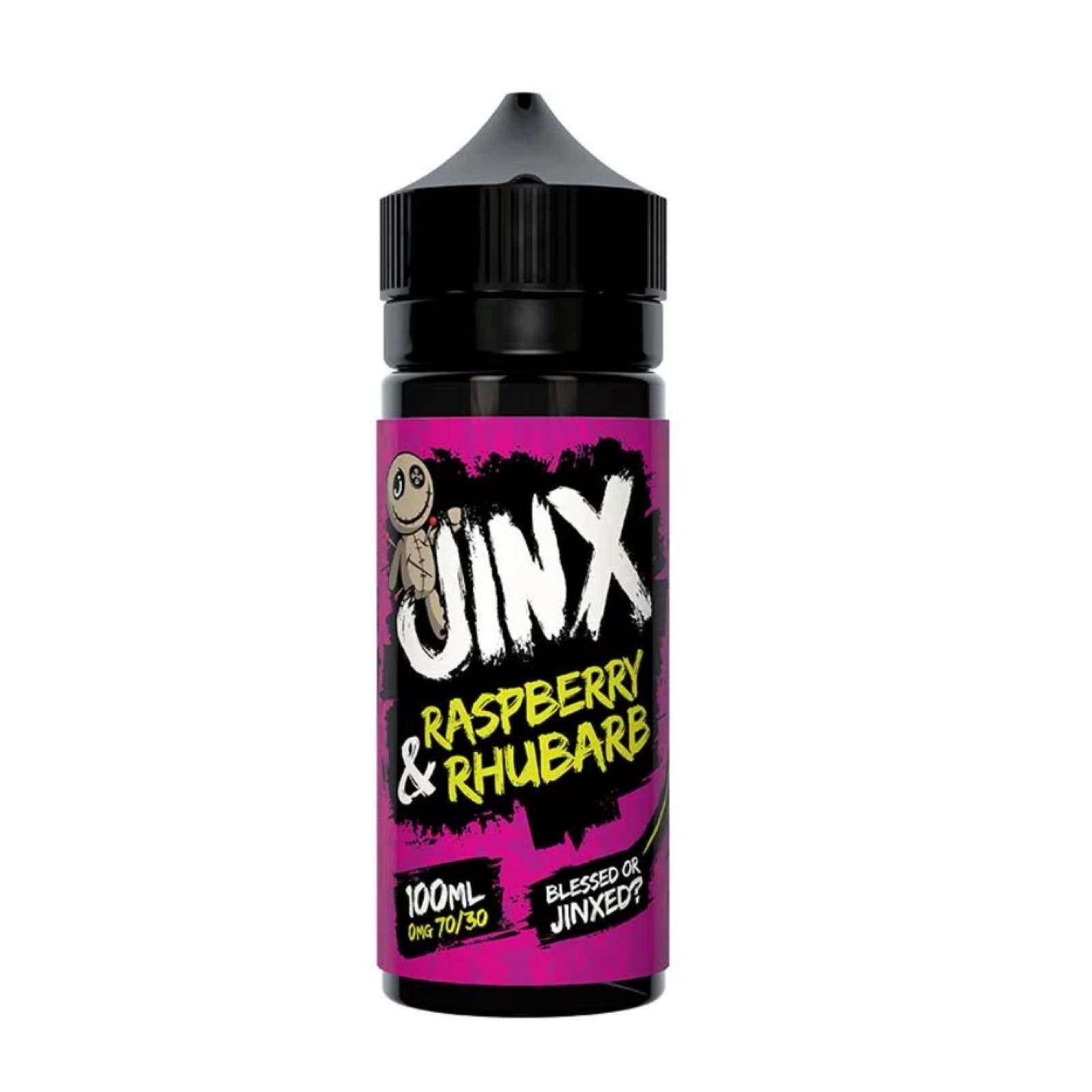 Product Image of Jinx E Liquid - Raspberry & Rhubarb - 100ml