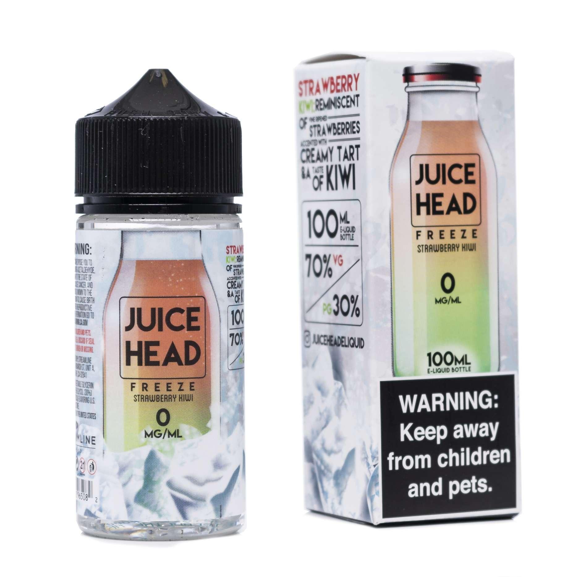 Product Image of Juice Head E Liquid - Strawberry Kiwi Freeze - 100ml