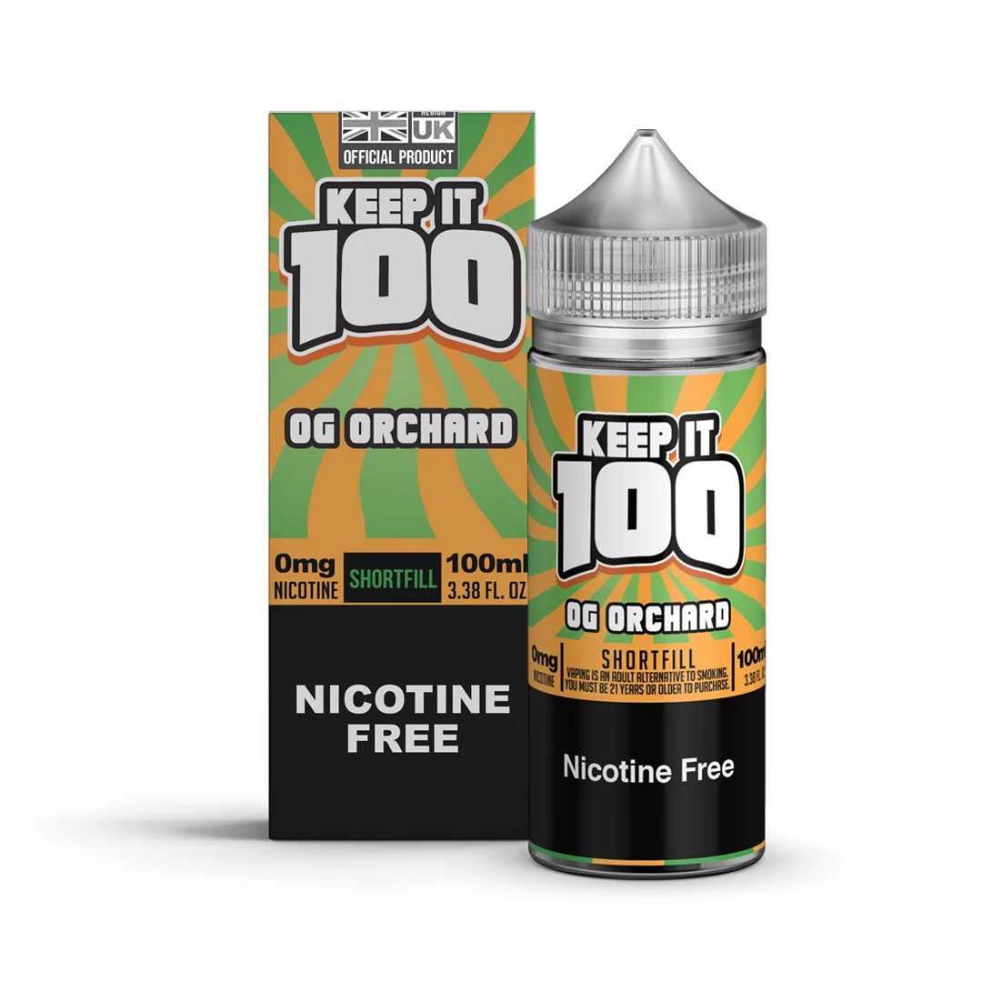 Product Image of Keep It 100 E Liquid - OG Orchard - 100ml