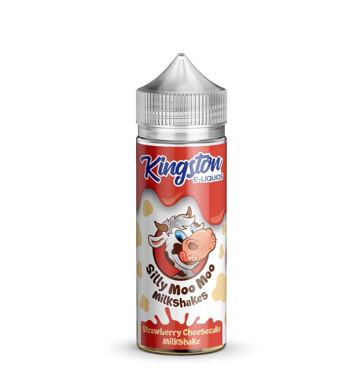 Product Image of Kingston Silly Moo Moo Milkshake - Strawberry Cheesecake - 100ml