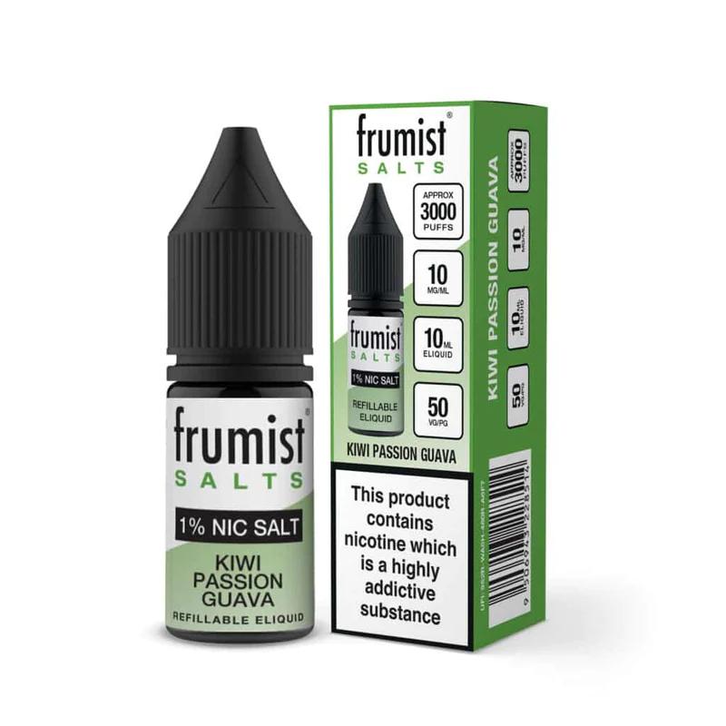 Product Image of Kiwi Passion Guava Nic Salt E-Liquid by Frumist Salts 10ml