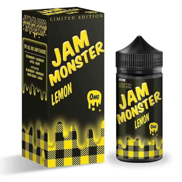 Product Image of Jam Monster E Liquid - Lemon - 100ml