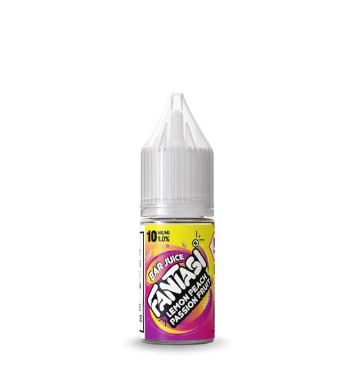 Product Image of Lemon Peach Passion Fruit Nic Salt E-Liquid by Fantasi Ice Remix 10ml