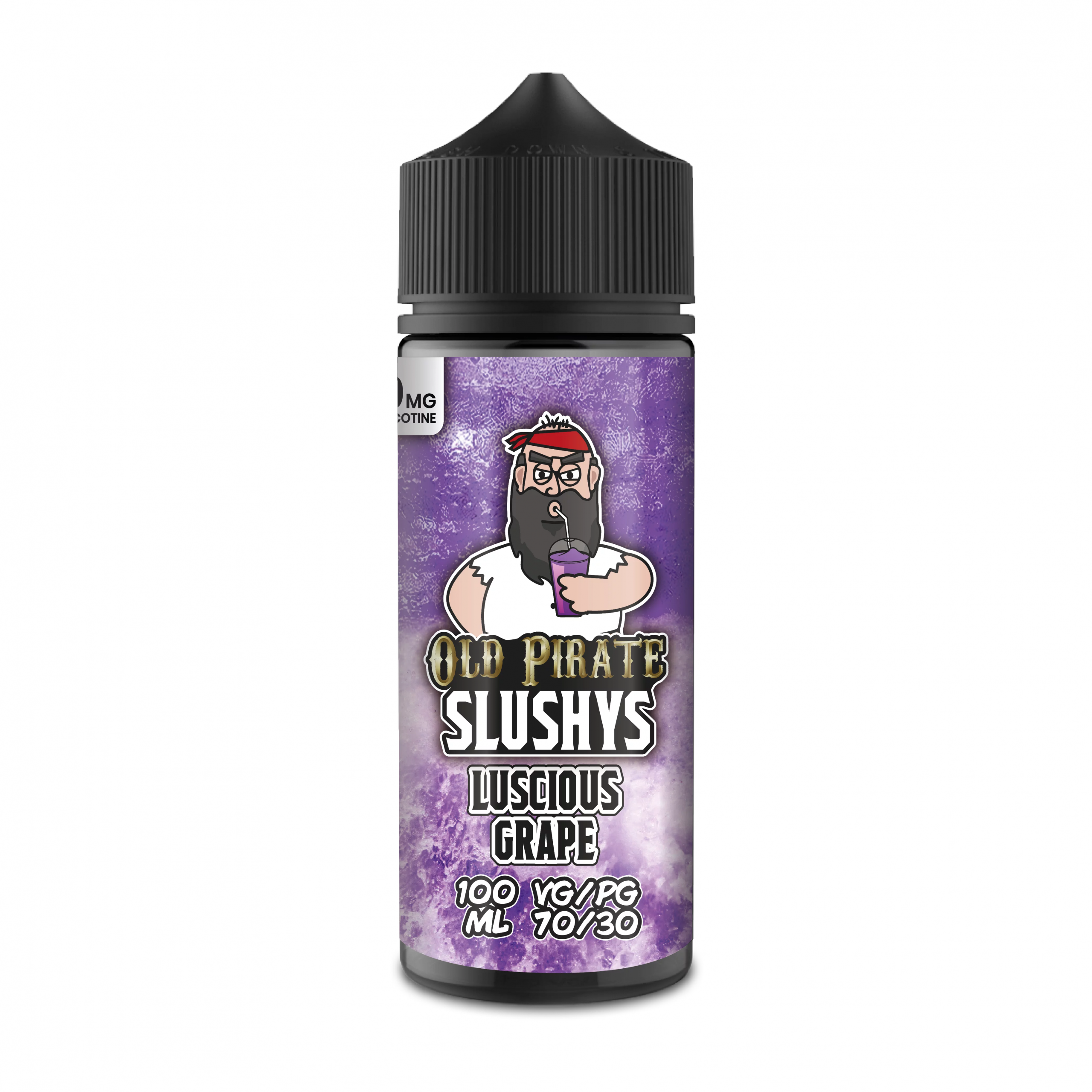 Product Image of Old Pirate E Liquid Slushys - Luscious Grape - 100ml