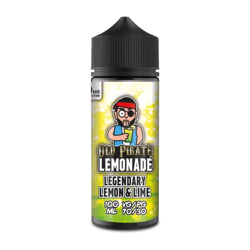 Product Image of Old Pirate E Liquid Lemonade - Legendary Lemon & Lime - 100ml