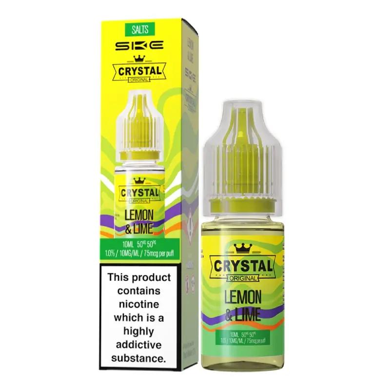 Product Image of Lemon & Lime Nic Salt E-Liquid by SKE Crystal Original 10ml