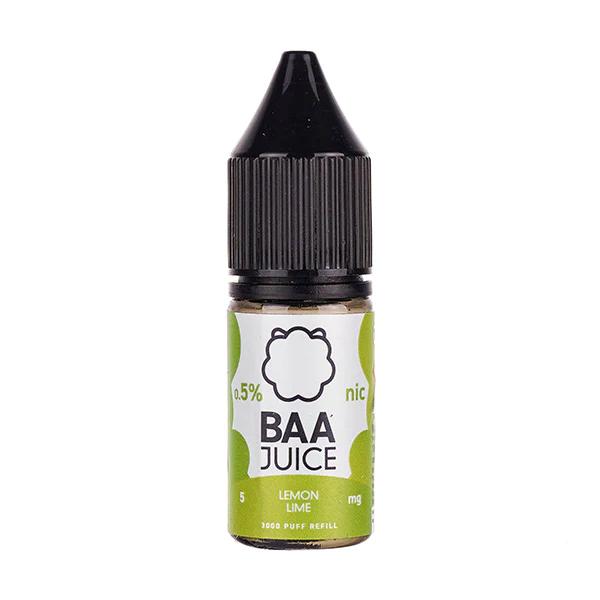 Product Image of Lemon & Lime Nic Salt Eliquid by Baa Juice 10ml