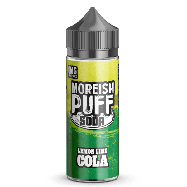 Product Image of Moreish Puff Soda E Liquid - Lemon Lime Cola - 100ml